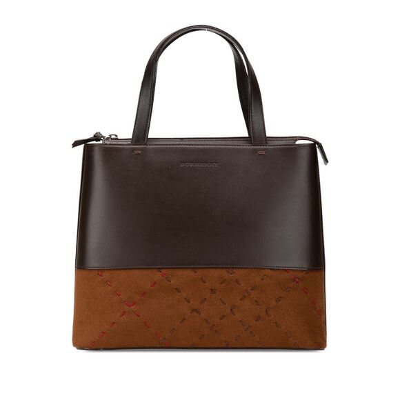 Pre Loved burberry Women Brown Tote Bags - Picture 1 of 8